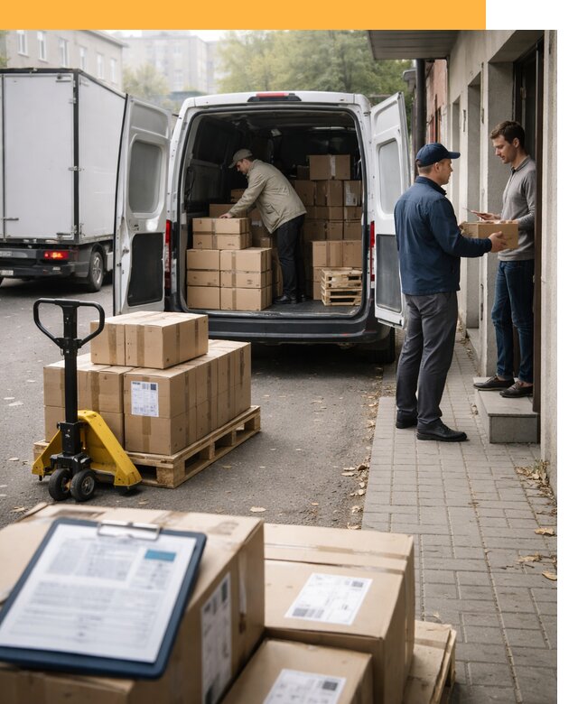 Доставка грузов от двери до двери с таможней от 45518 руб.