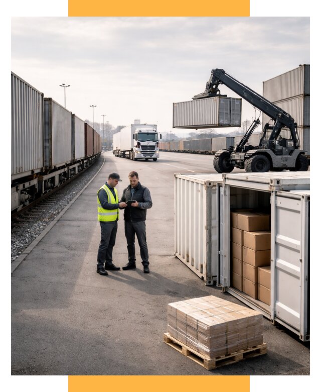 Международные мультимодальные перевозки от 45518 р. | СетСервис-Кам