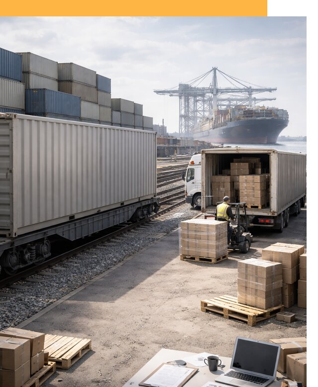 Мультимодальные перевозки грузов по миру от 45518 руб