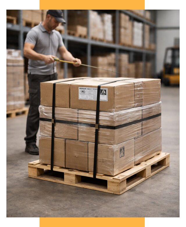 Упаковка и паллетирование грузов от 3540 р. | СетСервис-Кам