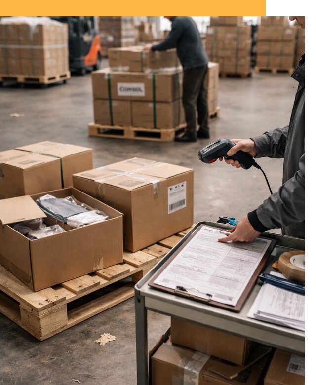 Сборные грузы из Китая: доставка, склад и таможня от 18207