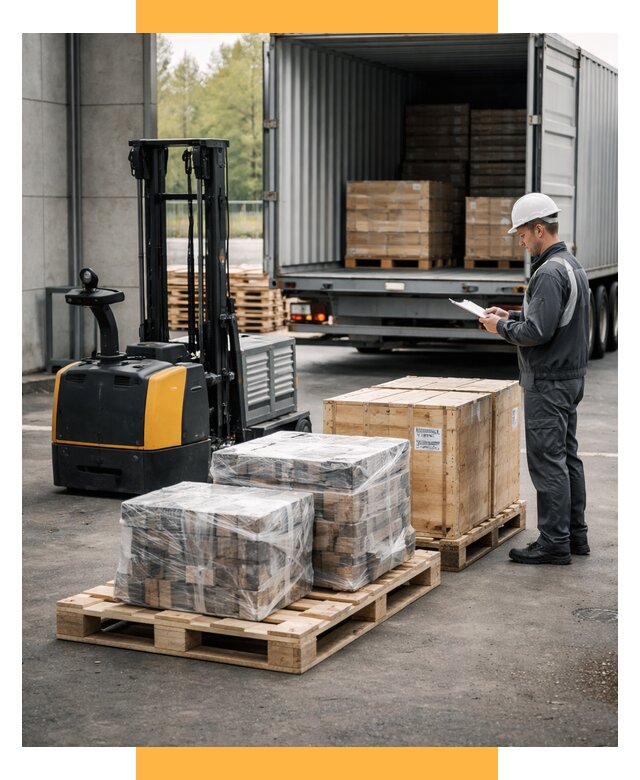 Доставка оборудования из Европы под ключ от 45518 р. | СетСервис-Кам