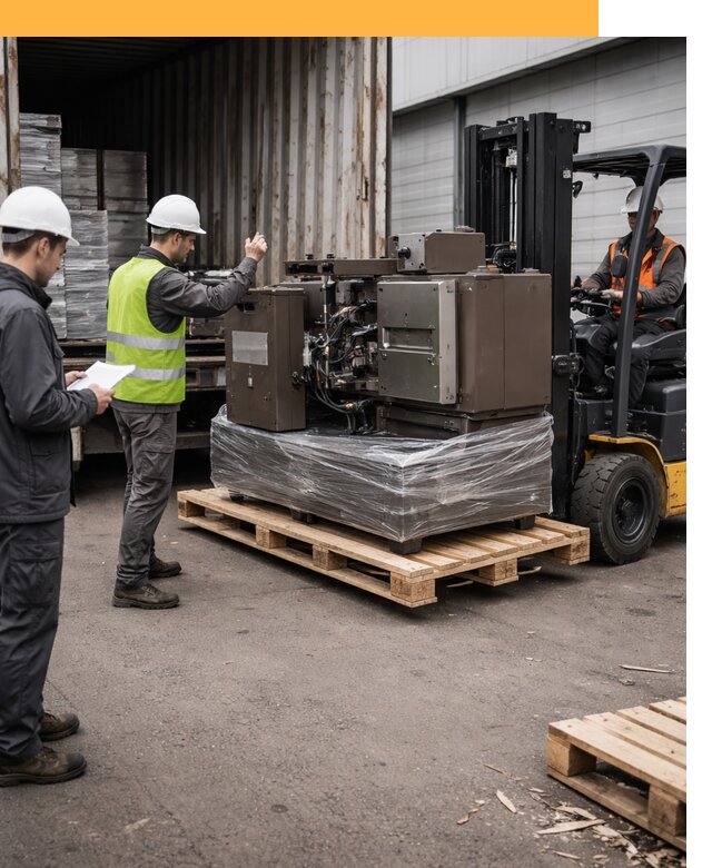 Доставка промышленного оборудования из Европы от 45518