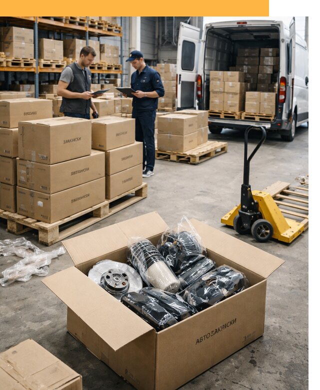 Доставка автозапчастей из Европы от 12644 руб быстро и надёжно