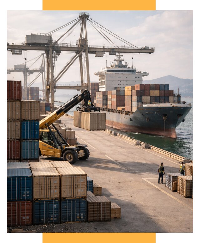 Морская доставка из Турции контейнером от 45518 р. СетСервис-Кам