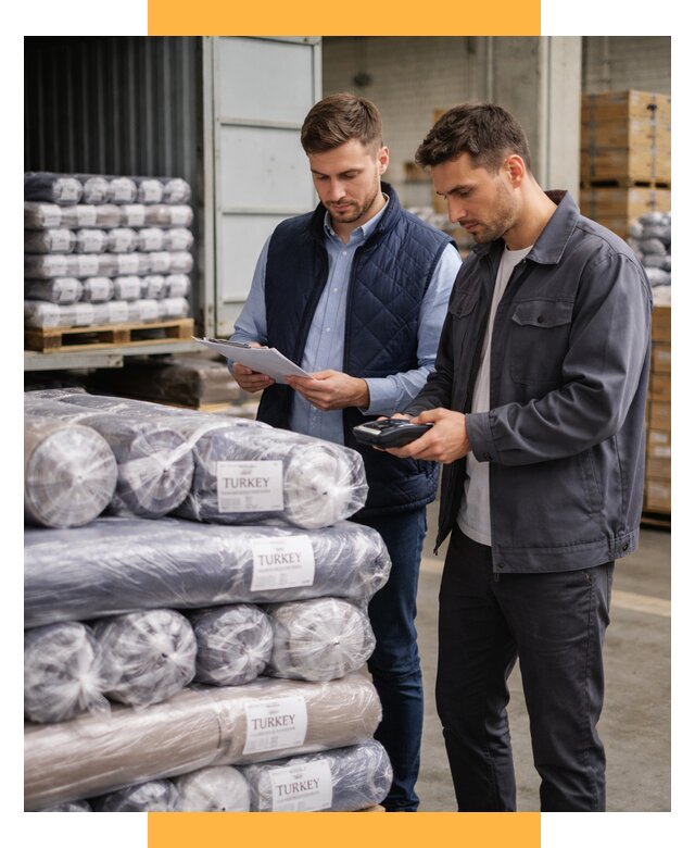 Доставка текстиля из Турции от 45518 р. под ключ, СетСервис-Кам