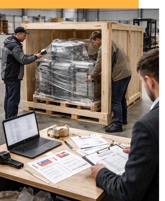 Доставка промышленного оборудования из США от 65748 руб