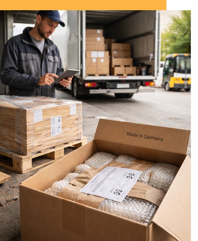 Доставка грузов из Германии от 45518 руб с таможенным оформлением