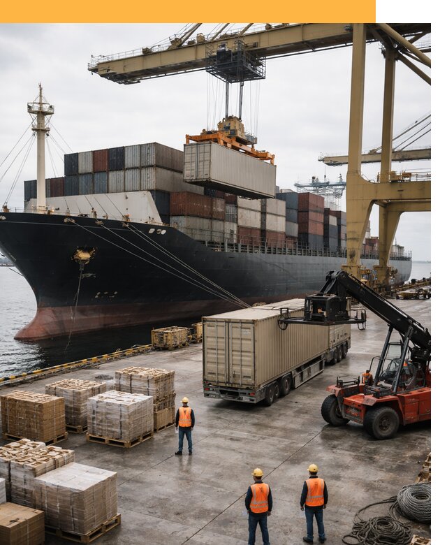 Морские перевозки из Индии: доставка FCL/LCL, таможня от 121380