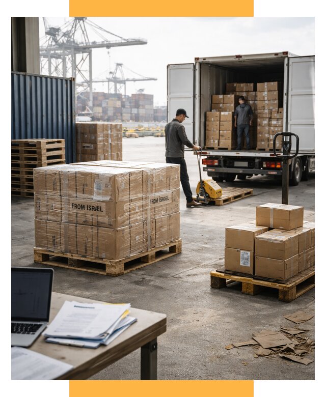 Доставка грузов из Израиля от 15173 р., логистика от СетСервис-Кам