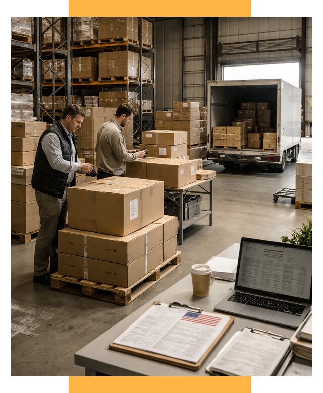 Доставка грузов в США от 6575 р., логистика и экспорт СетСервис-Кам