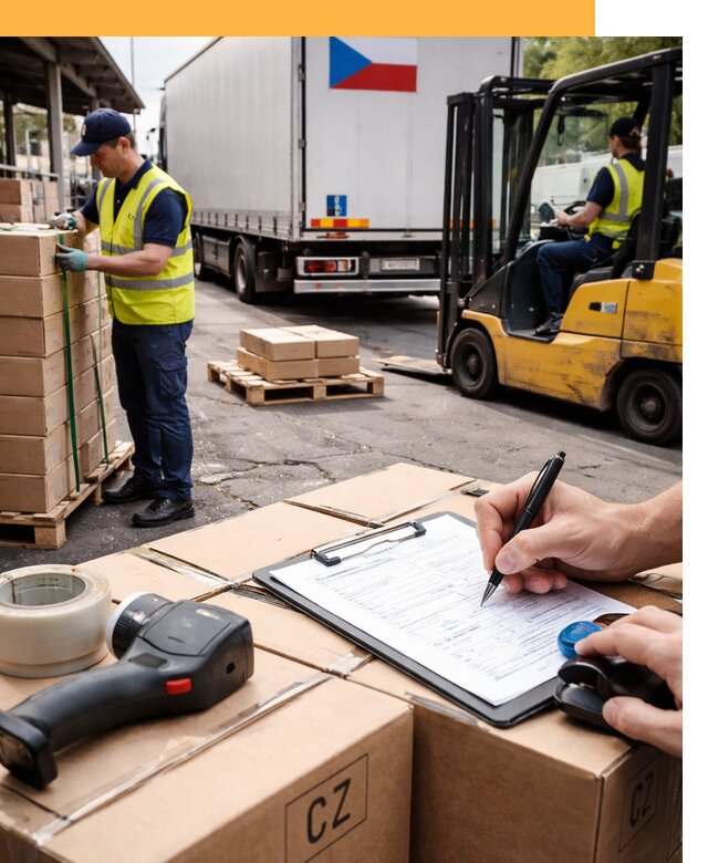 Доставка грузов в Чехию от 35403 руб, международные перевозки