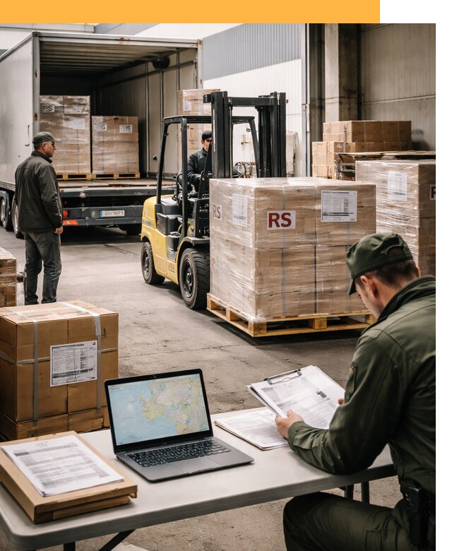 Доставка грузов в Сербию от 45518 руб, международные перевозки