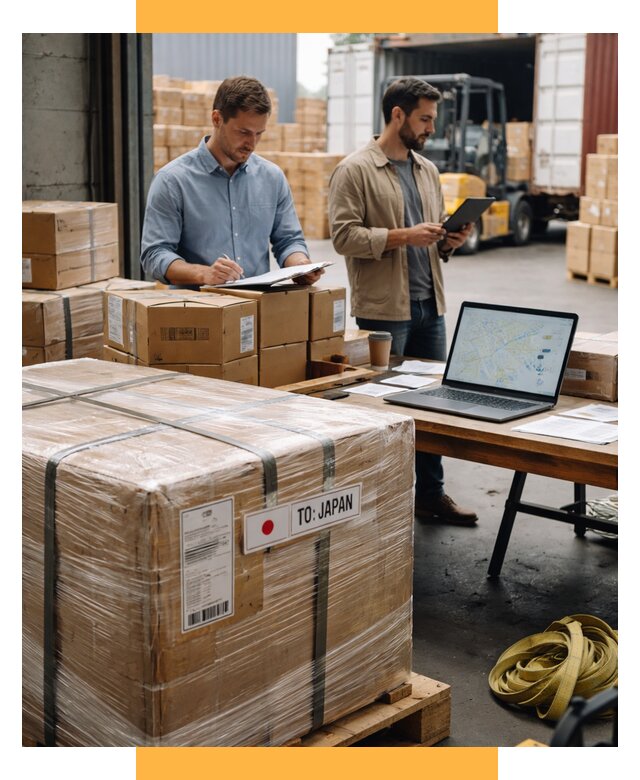 Доставка грузов в Японию от 25288 р., логистика СетСервис-Кам