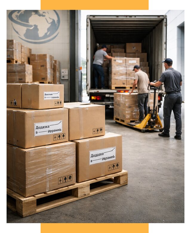 Доставка грузов в Израиль и экспорт от 45518 р. СетСервис-Кам