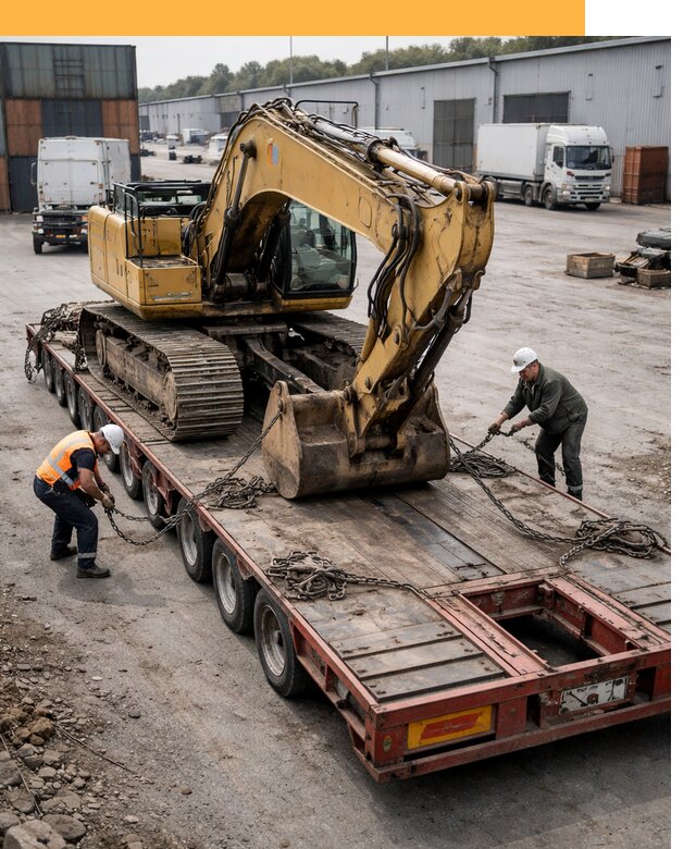 Перевозка спецтехники по России и миру от 45518 руб