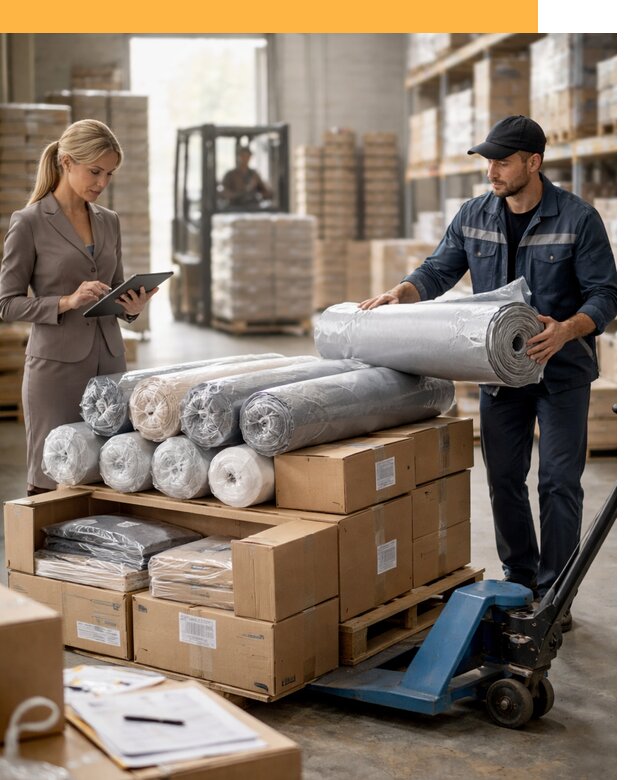 Перевозка текстиля по миру от 15173 руб. с таможней и страхованием