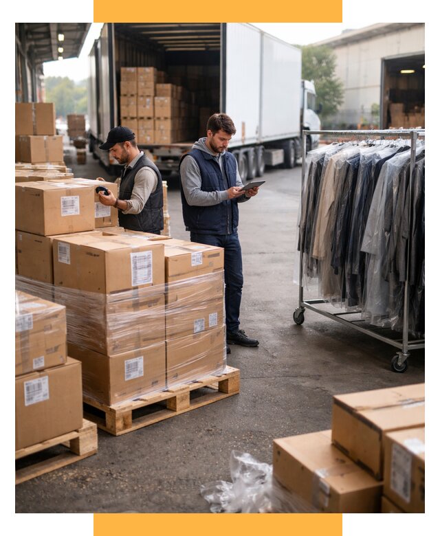 Перевозка и доставка одежды из Китая от 7586 р., СетСервис-Кам