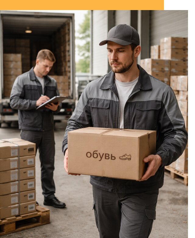 Международная перевозка обуви с таможенным оформлением от 4552