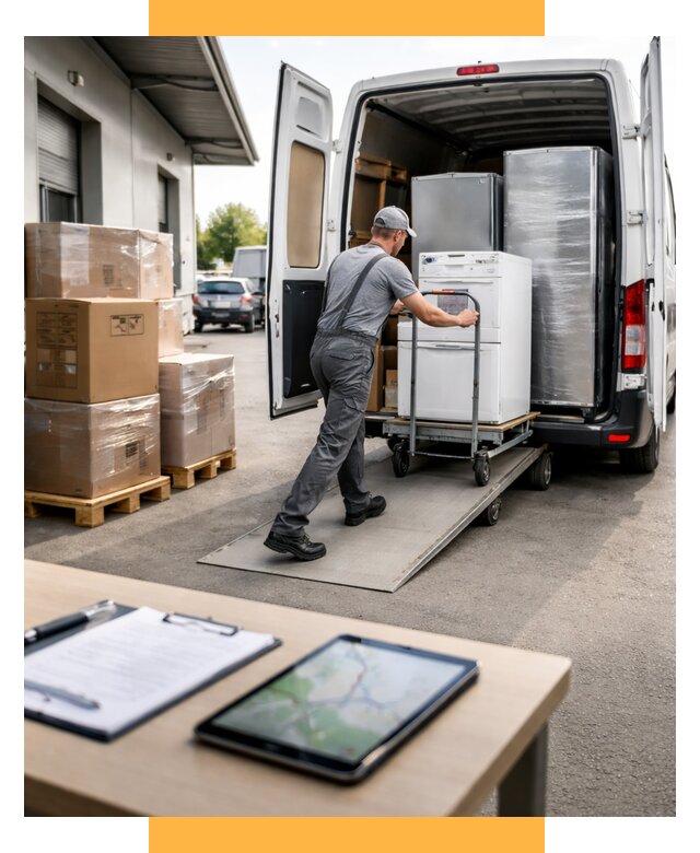 Перевозка бытовой техники от 6575 р. - логистика СетСервис-Кам