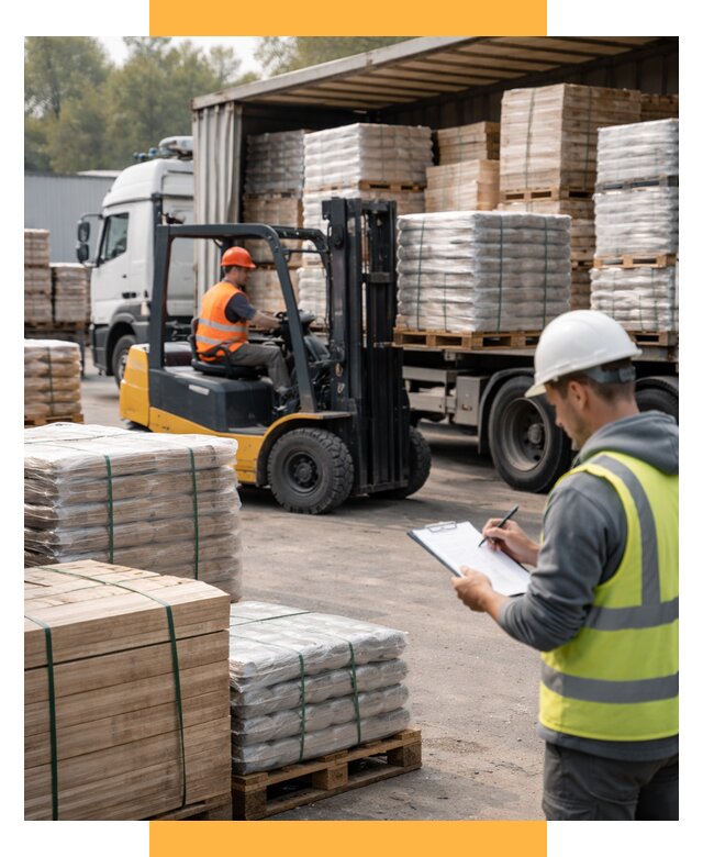 Перевозка строительных материалов от 5563 р. | СетСервис-Кам