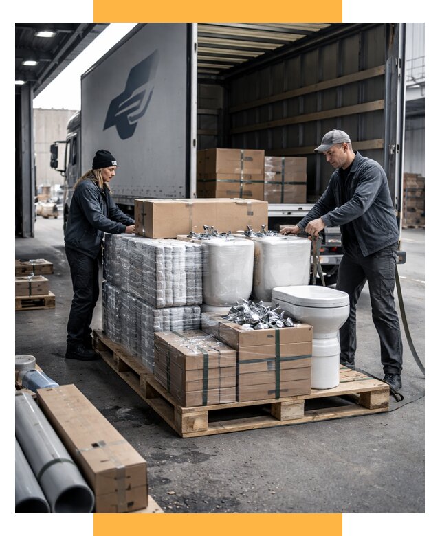 Перевозка сантехники под ключ от 1821 р. | СетСервис-Кам