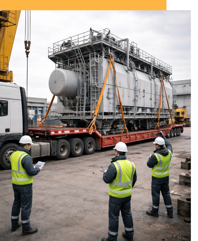 Перевозка негабаритных грузов по миру от 121380 руб