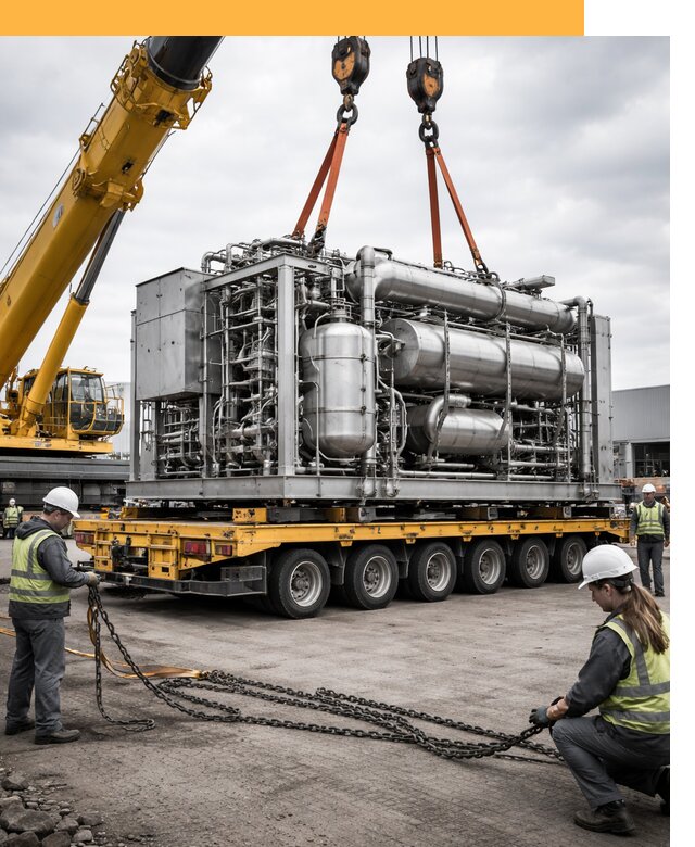 Перевозка тяжеловесных грузов по миру от 151725 руб