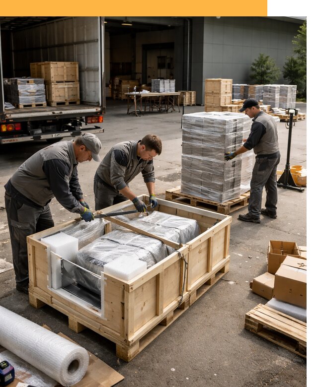 Перевозка выставочных грузов по миру от 25288 руб за м2 с таможней