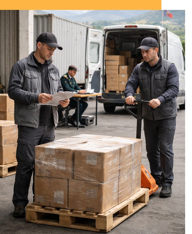 Доставка грузов через Армению, быстрая таможенная очистка от 25288