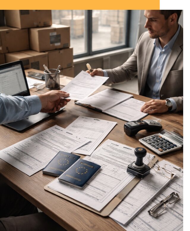 Таможенное оформление грузов из Европы от 8598 руб