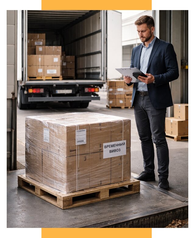 Временный вывоз товаров под ключ от 8092 р. | СетСервис-Кам