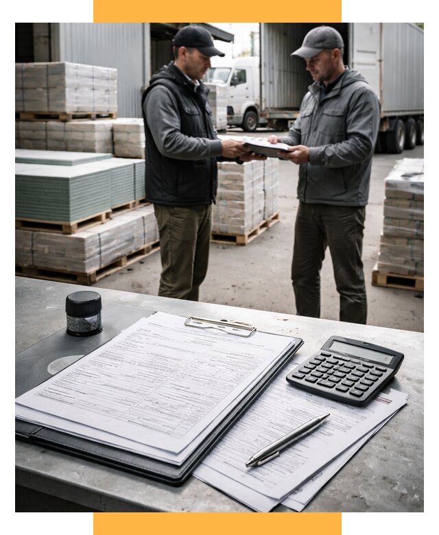 Таможенное оформление стройматериалов от 8598 р. | СетСервис-Кам