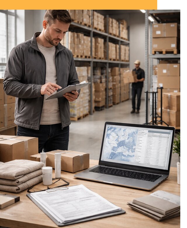 Закупка товаров в Европе под ключ: доставка, таможня от 7586 руб