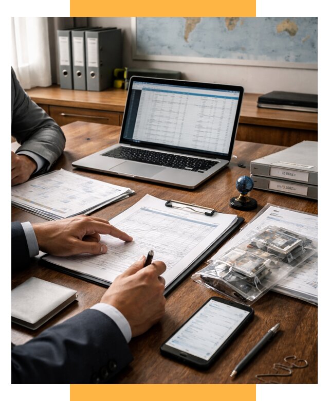 Проверка поставщика за рубежом от 8598 р. | СетСервис-Кам аудит