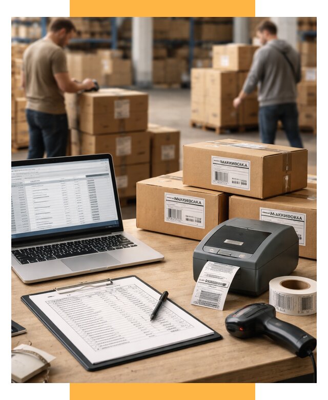 Маркировка импортных товаров от 4552 р. под ключ, СетСервис-Кам